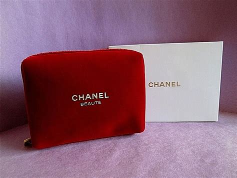 chanel beaute makeup bag microfiber|vintage chanel makeup bag.